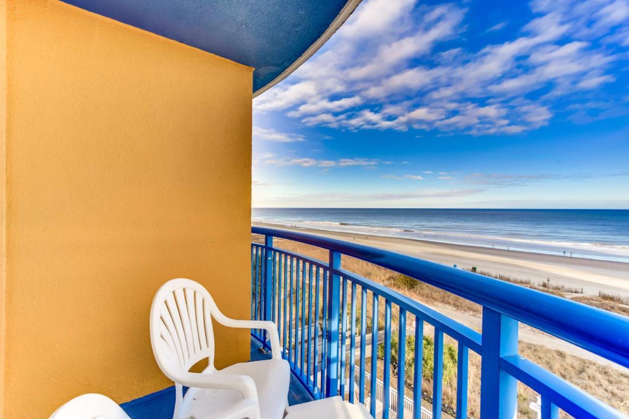 Beachfront Condo W Balcony In Myrtle Beach Dış mekan fotoğraf